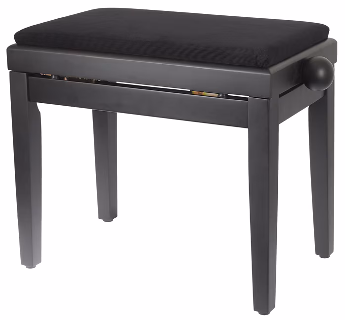 Soundsation SBH-103V-SBK - Chaise pour piano