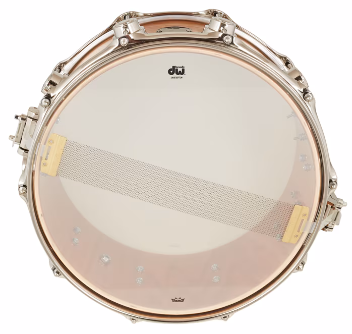 DW 14" x 6,5" SO Natural Cherry/Gum Nickel Hardware Snare Drum - Caisse claire