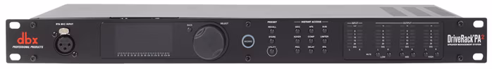 DBX DriveRack PA2 - Loudspeaker Management System