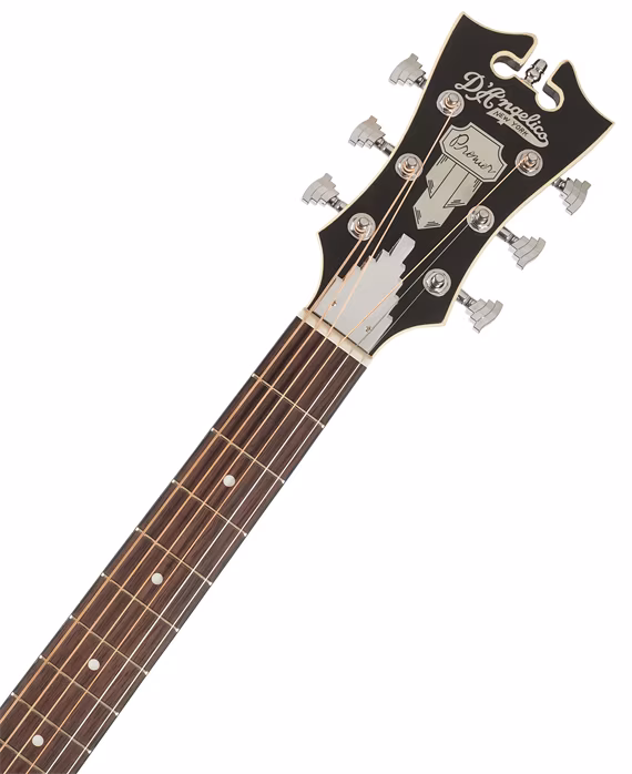 D'Angelico Gramercy LS Grand Auditorium CE Satin Vintage Sunburst - Guitare électroacoustique