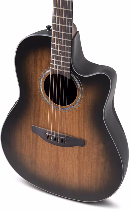 Ovation Celebrity Standard Plus Mid Cutaway Blackwood Burst - Guitare électroacoustique