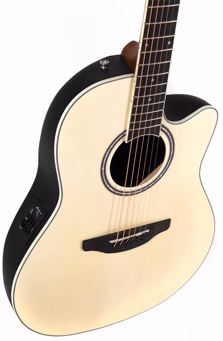 Applause AB24II CS Mid Cutaway Natural Satin - Guitare électroacoustique
