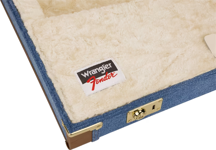 Fender Wrangler Denim Case Indigo - Coffret pour guitare électrique