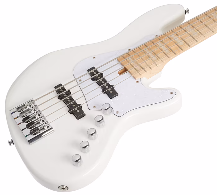 Cort Elrik NJS 5 WHT - Basse électrique