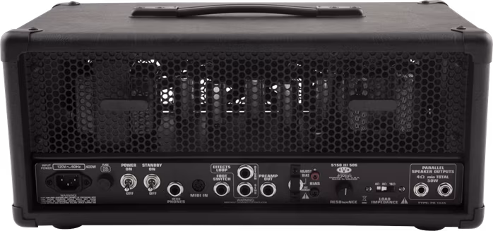 EVH 5150III 50S 6L6 Head Black - Ampli guitare