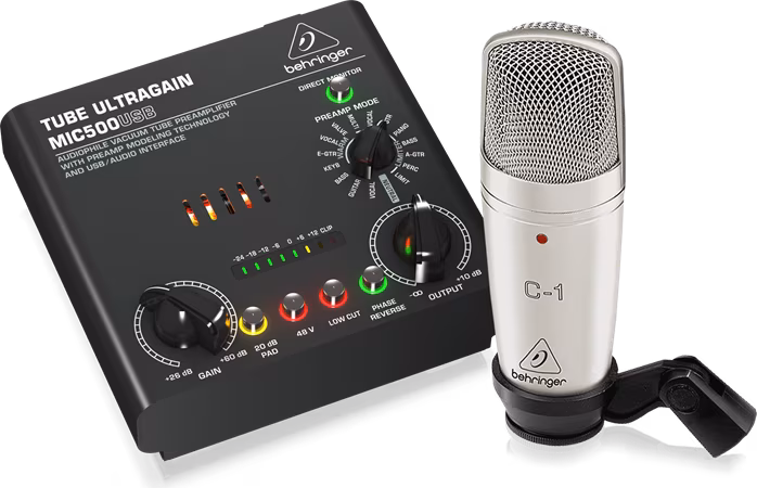 Behringer VOICE STUDIO - Pack d'enregistrement á domicile