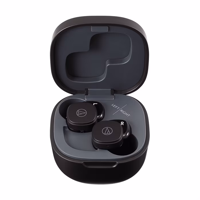 Audio-Technica ATH-SQ1TW Black - Écouteurs sans fil