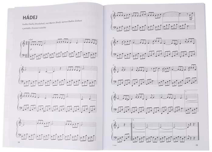 KN Pohádkový klavír 1 - Partitions pour piano