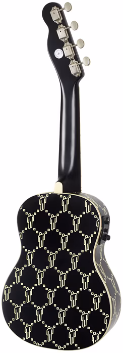 Fender Billie Eilish Ukulele WN BLK - Ukulélé électroacoustique