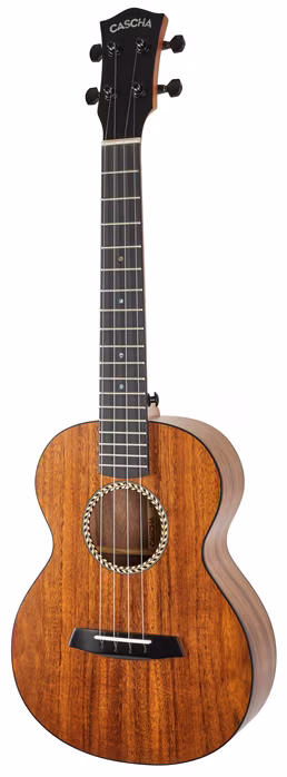 Cascha Tenor Ukulele Acacia Solid Top - Ukulélé acoustique