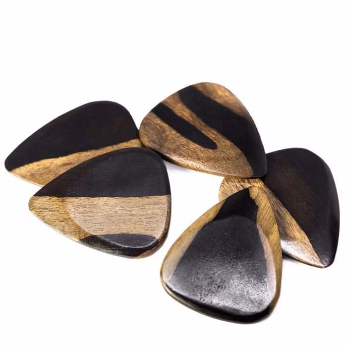 Timber Tones Malay Ebony 4-Pack - Médiators