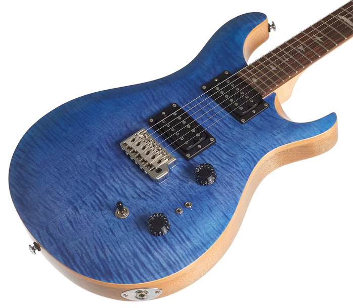 PRS SE Custom 24-08 Faded Blue - Guitare électrique