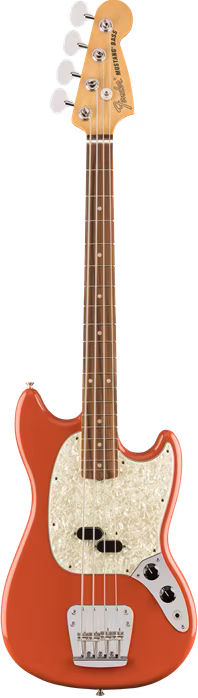 Fender Vintera '60s Mustang Bass®, Pau Ferro Fingerboard, Fiesta Red - Basse électrique