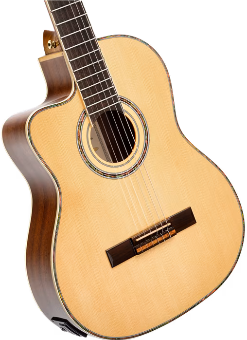 Ortega RCE141NT-L - Guitare électroacoustique classique gaucher