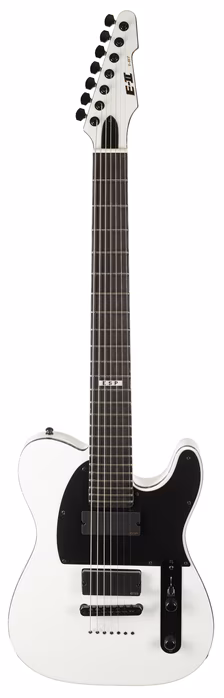 ESP E-II T-B7 Baritone SNW - Guitare électrique a sept cordes