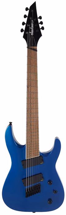 Jackson SLX Soloist Arch Top 7 MS LRL MBL - Guitare électrique a sept cordes