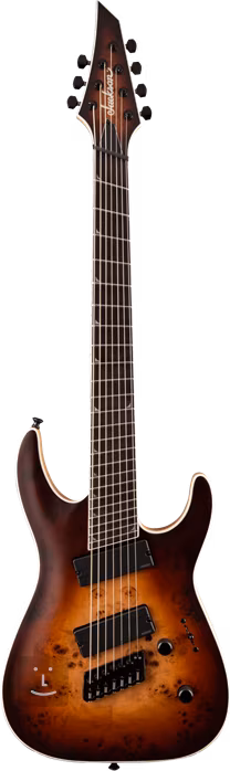 Jackson Concept Soloist Arch Top HT7 MS EB SBB - Guitare électrique a sept cordes