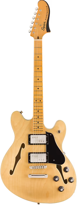 Fender Squier Classic Vibe Starcaster MN NAT - Guitare semi acoustique