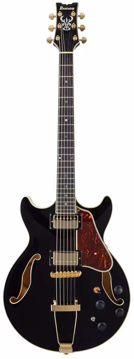 Ibanez AMH90 Black - Guitare semi acoustique