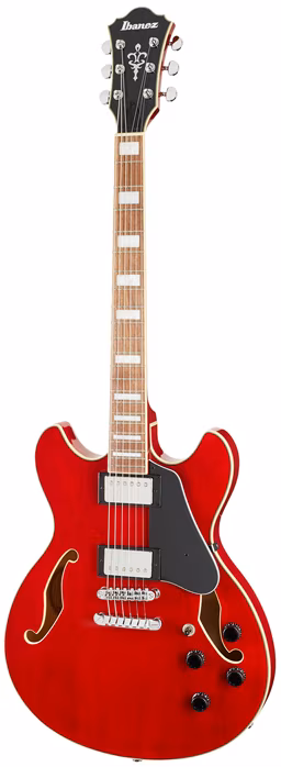 Ibanez AS73 Transparent Cherry Red - Guitare semi acoustique