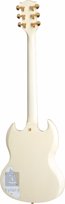 Gibson Custom Shop 1963 Les Paul SG Custom Reissue 3-Pickup w/ Maestro VOS Classic White - Guitare électrique