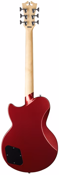 D'Angelico Single Cutaway Solid Body Oxblood - Guitare électrique