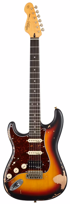 Vintage LV6HMRSB - Guitare électrique gaucher