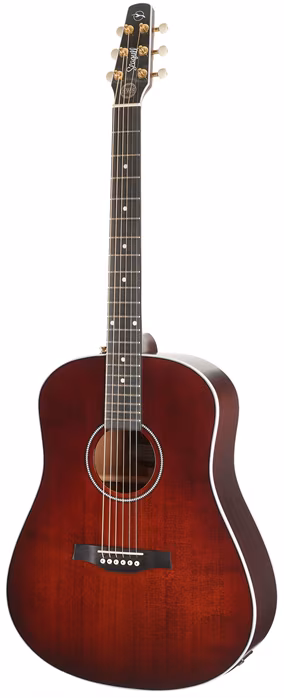 Seagull Maritime SWS Maho Burnt Umber GT Presys II - Guitare électroacoustique