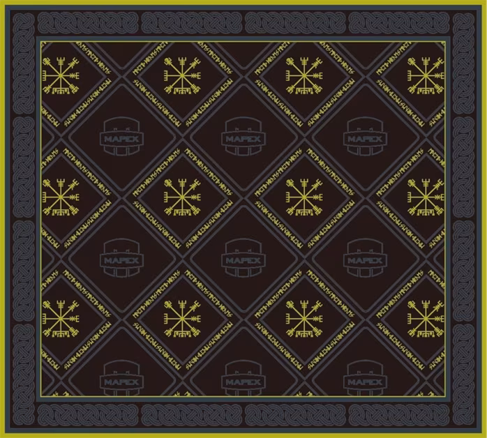 Mapex Royal Viking Rug - Tapis sous la batterie