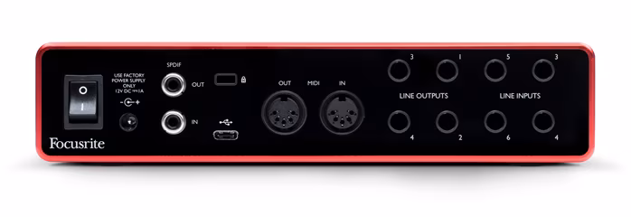 Focusrite Scarlett 8i6 3rd Gen (rozbalené) - USB Audio Interface