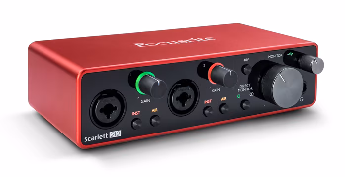 Focusrite Scarlett 2i2 3rd Gen - USB Audio Interface