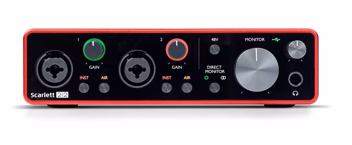 Focusrite Scarlett 2i2 3rd Gen - USB Audio Interface