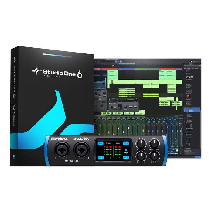 PreSonus Studio 26c - USB Audio Interface