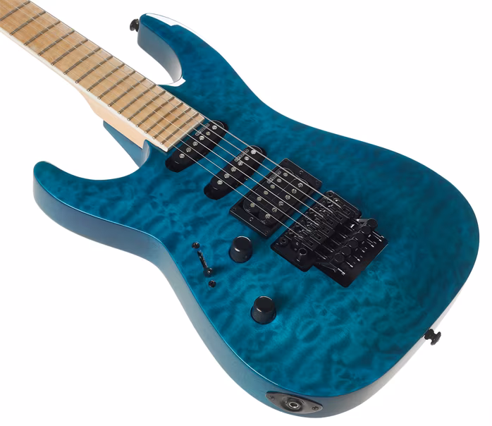 ESP LTD MH-203QM STB LH - Guitare électrique gaucher