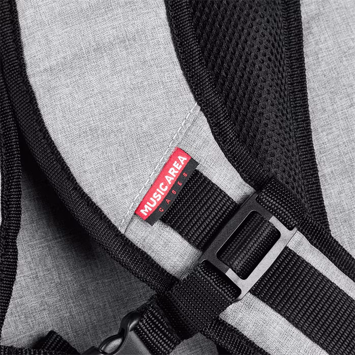 Music Area TANG30 Classical Guitar Case Gray - Housse pour guitare classique