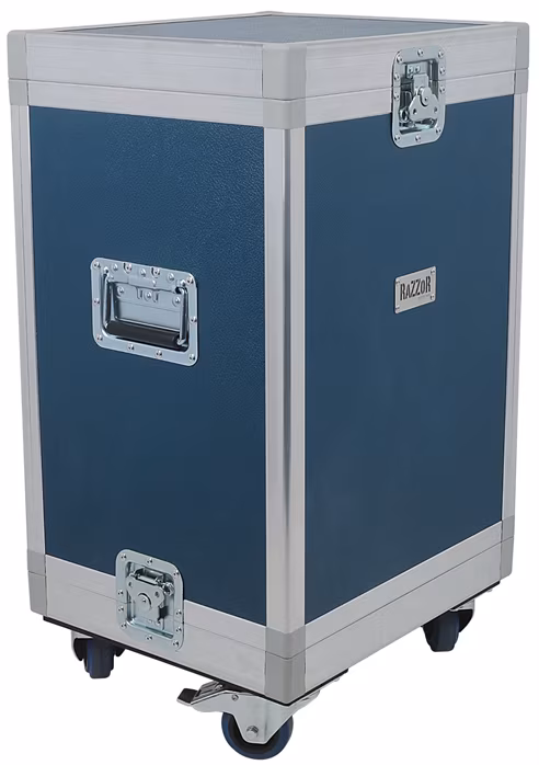 Razzor Cases FUSION PREMIUM AER Amp Two + compartment 100 mm - Combo Flight Case