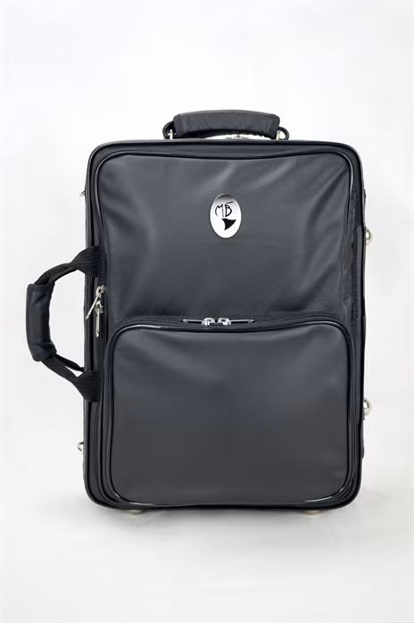 Marcus Bonna MB Case for 2 Clarinets A/Bb, Black Nylon - Etui pour deux clarinettes