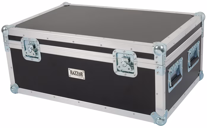 Razzor Cases 8x LED Silent Par with compartment - Étui léger
