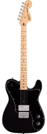 Fender Squier Paranormal Esquire Deluxe MN MBK - Guitare électrique