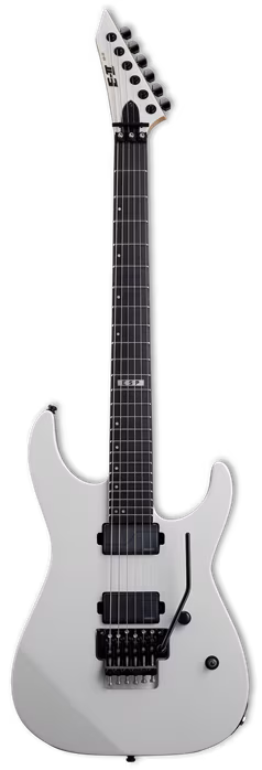 ESP E-II M-II Neck Thru FL Snow White - Guitare électrique