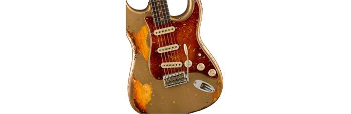 Fender Custom Shop 62 Stratocaster Masterbuilt Levi Perry Heavy Relic - Guitare électrique