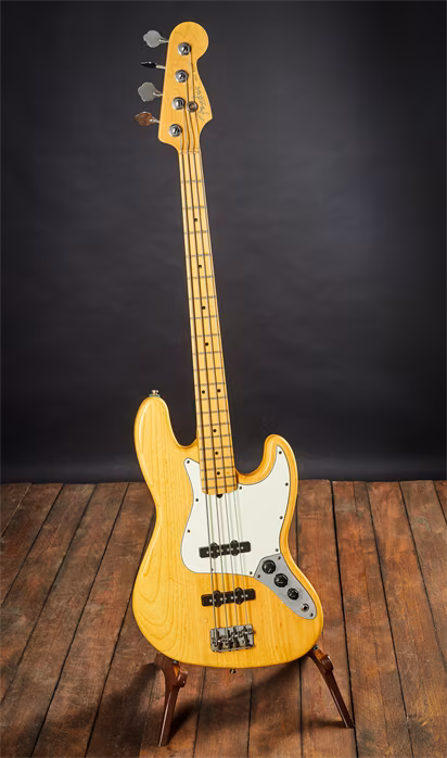 Fender 2000 American Standard Jazz Bass 4 Natural - Basse électrique