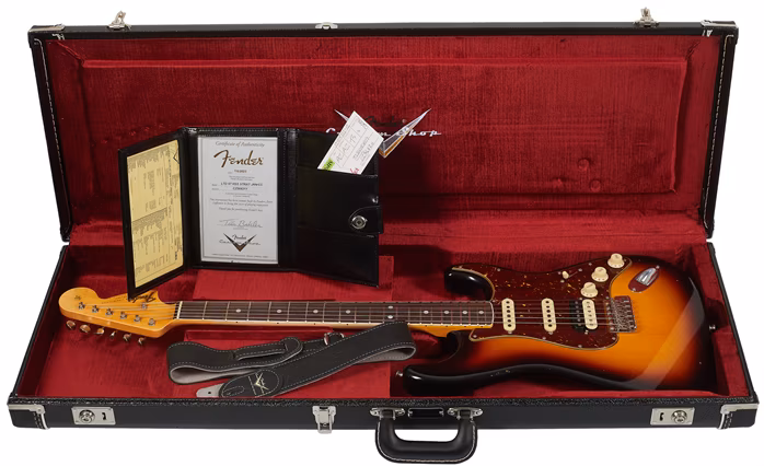 Fender Custom Shop LTD 67 HSS Stratocaster JRN Relic - Guitare électrique