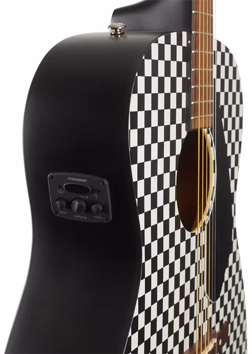 Fender Tim Armstrong Hellcat Checker - Guitare électroacoustique