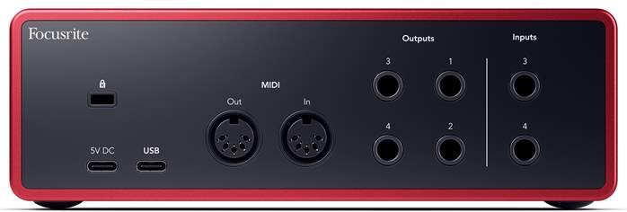 Focusrite Scarlett 4i4 4th Gen - USB Audio Interface