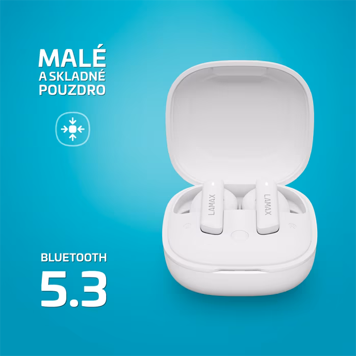 LAMAX Clips1 ANC White - Écouteurs sans fil