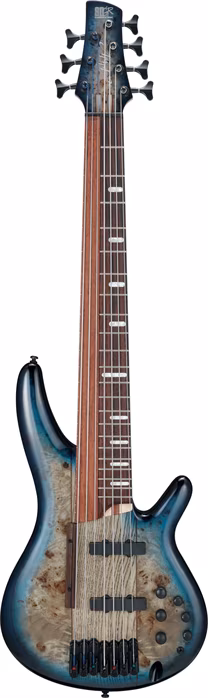 Ibanez SRAS7 Cosmic Blue Starburst - Basse électrique