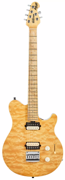 Music Man 1999 Axis Super Sport HH Hardtail Translucent Gold - Guitare électrique