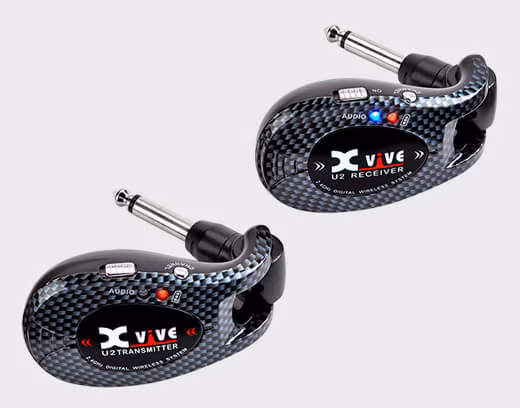Xvive U2 Carbon - Systemes sans fil ensemble guitare et basses