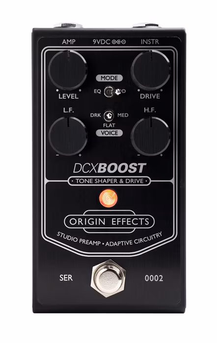 Origin Effects DCX Boost Black Edition  - Effet guitare